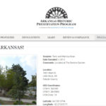 Arkansas Historical Society Website