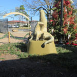 Otter Sculpture at Little Rock Zoo